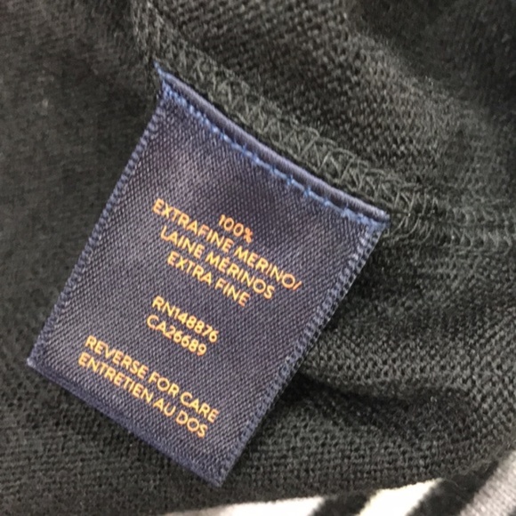 Good Man Brand Colorblock Raglan Merino Wool Sweater - Picture 6 of 6